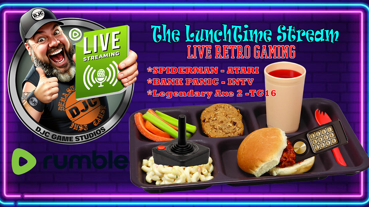 The LuNcHTiMe StReAm - LIVE Retro Gaming with DJC