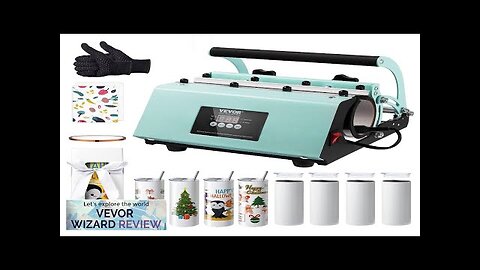 VEVOR Tumbler Heat Press Machine and Sublimation Tumblers Tumbler Press Set Review