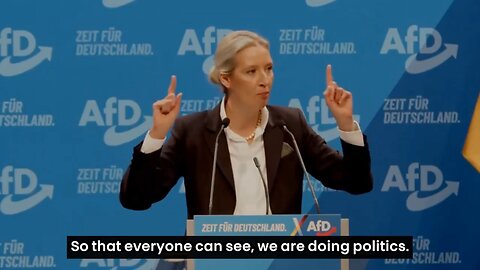 Alice Weidel AfD candidate to replace Scholz in the February 2025 federal election