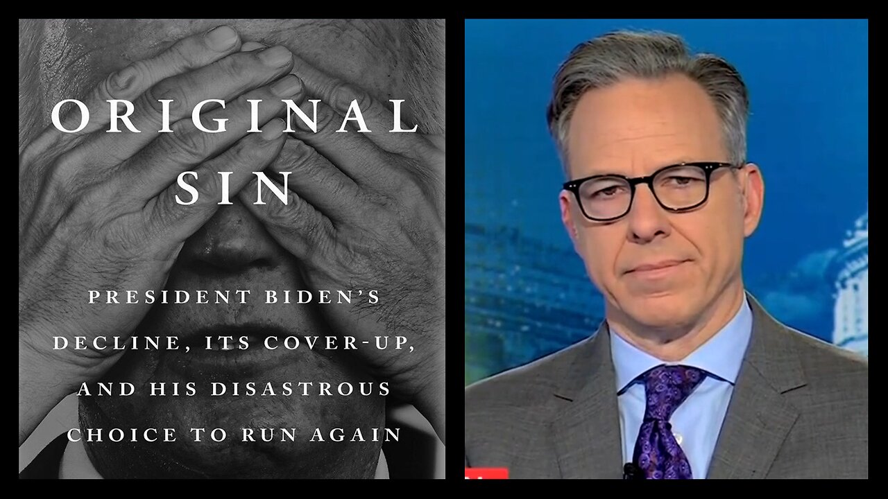 Jake Tapper Has Some AUDACITY Writing A Book About The Biden Decline Cover-Up