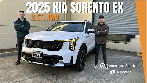 2025 Kia Sorento EX. Modern family SUV?