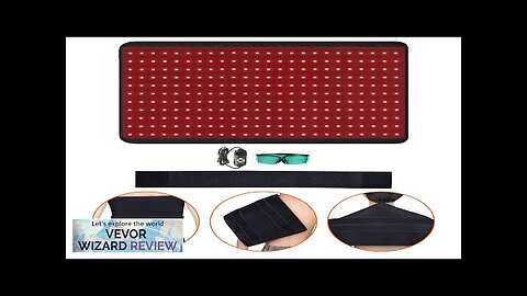 VEVOR Red Light Therapy for Body 264 LEDs Light Therapy Pad Review