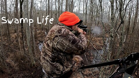 Hunting For 6 Days In A Swamp. Deer Season 24. EP. 4