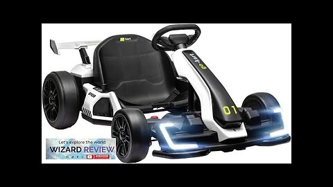 Aosom 24V 7.5 MPH Electric Go Kart with Adjustable Seat Drifting Car Review