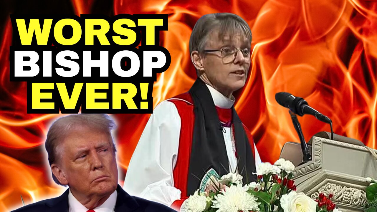 WOKE Bishop Disgraces Herself at Trump Prayer Service