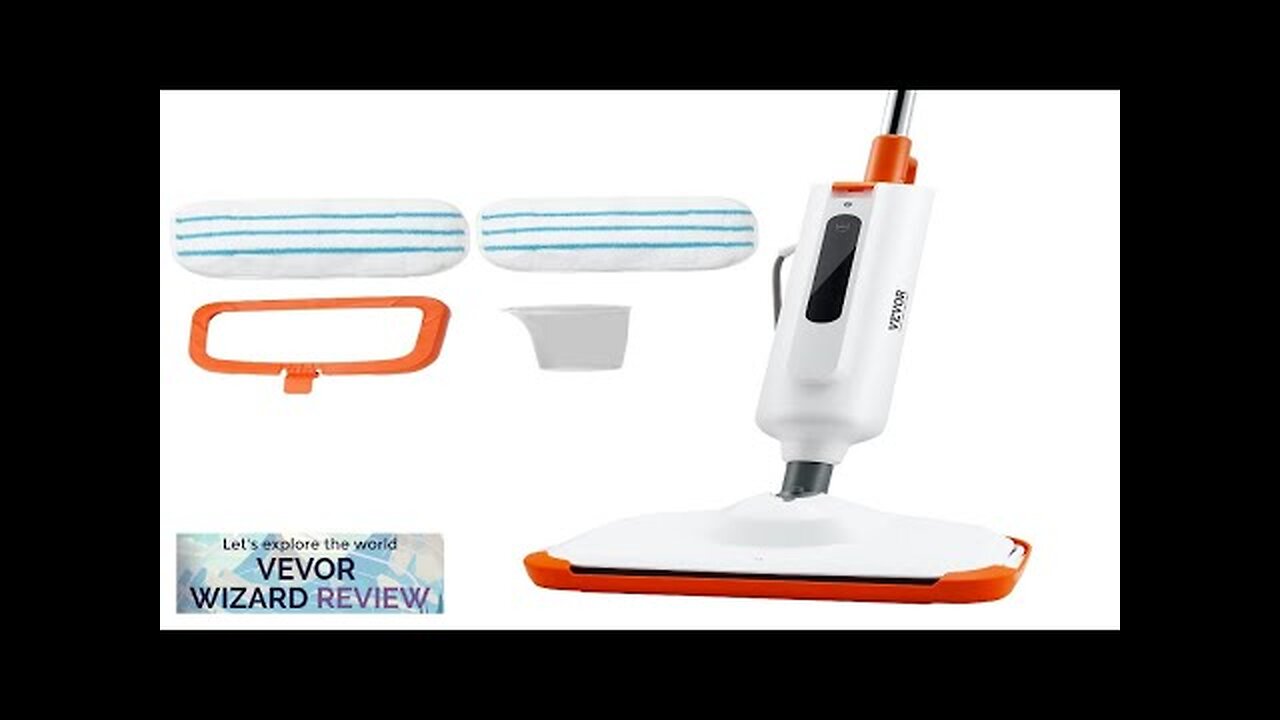 VEVOR Steam Mop 2-in-1 Hard Wood Floor Cleaner for Various Hard Floors Review