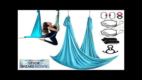 VEVOR Aerial Silk & Yoga Swing 11 Yards Aerial Yoga Hammock Kit Review