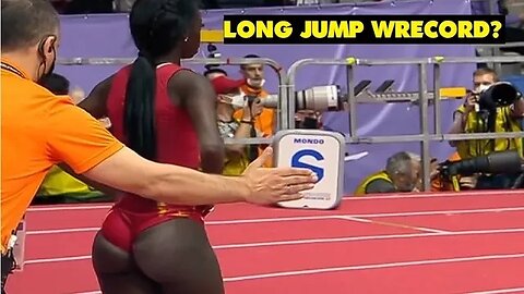 Quase WRecord Fatima Diame Indoor Long Jump 2022