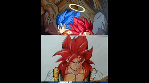 Como Dibujar Gogeta de Dragon Ball