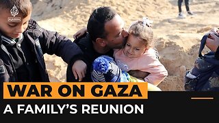 Palestinian family reunites in north Gaza for first time in Israel's war | Al Jazeera Newsfeed