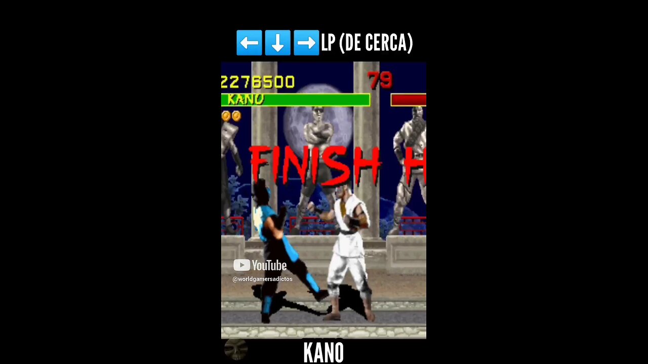 COMO HACER FATALITYS EN MORTAL KOMBAT ORIGINAL.