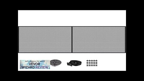 VEVOR Garage Door Screen 16 x 7 ft for 2 Cars 5.2 Review