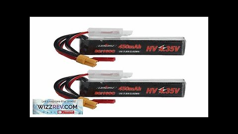 URUAV Power 7.6V 450mAh 80C/160C 2S HV LiPo Battery XT30 Plug Review