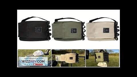 Portable Outdoor Camping Tissue Case with Hook Roll Paper Storage Bag Toilet Review