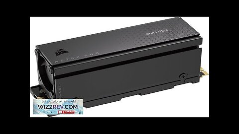 Corsair MP700 PRO with Air Cooler 2TB M.2 PCIe Gen5 x4 NVMe Review