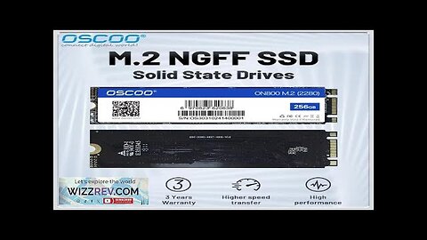 OSCOO SSD M2 512GB SATA 2280 Internal Hard Drive 128GB 256GB M.2 Review