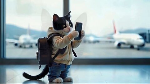 Cats at the Airport