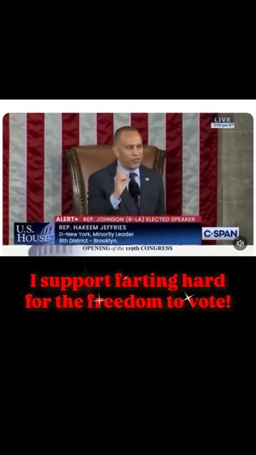 Fart Hard for the Freedom to Vote!