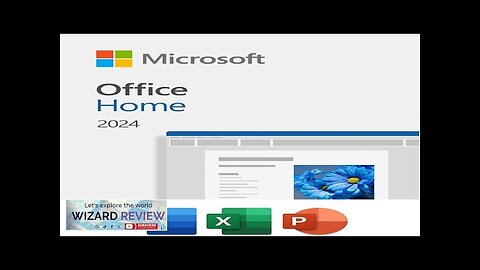 Microsoft Office Home 2024 Classic Apps: Word Excel PowerPoint One-Time Review