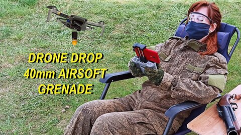 Red Sonja Airsoft: drone drop 40mm grenade