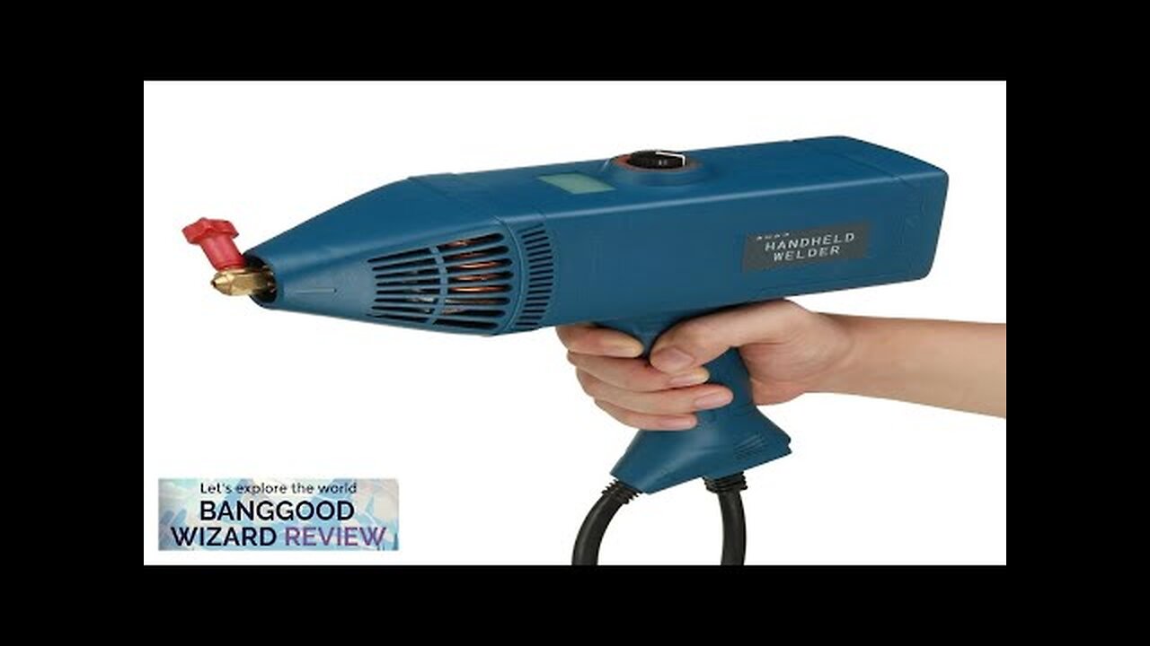 5500W ARC Welding Machine Handheld Electric Welding Tools with Ground Wire Metal Review