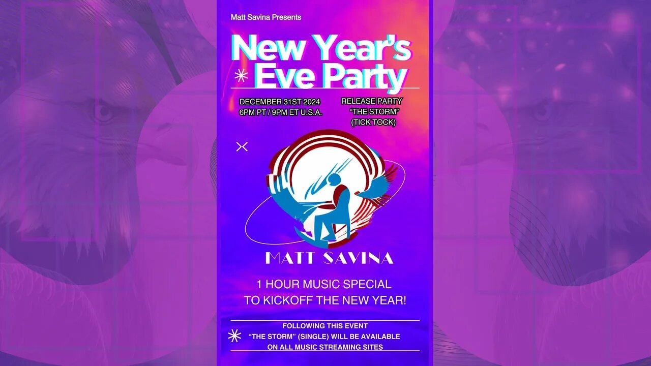 New Year’s Eve MUSIC SPECIAL 🎉 “The Storm” RELEASE PARTY⚡️ 1-Hour Exclusive Remix Set