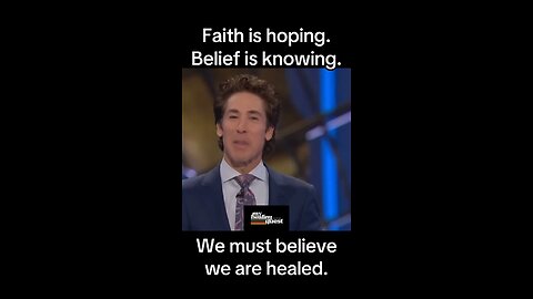 Our faith makes us whole. Our belief makes us healed. 🥰