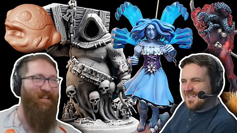 Kickstarter Miniatures 45 - Tom and Ben