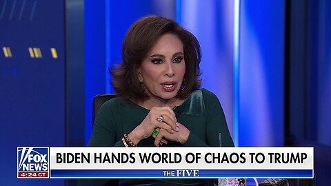 Judge Jeanine On Biden's Foreign Policy Address: 'The Man Is A Mess'