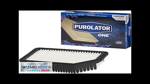 Purolator A16200 PurolatorONE Advanced Engine Air Filter Review