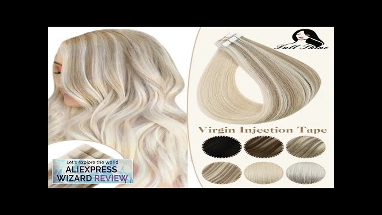 Full Shine Injection Virgin Human Hair Extensions PU Skin Weft Hand Tied Review