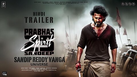 Spirit - Official Trailer | Don Lee | Rebel Star Prabhas | Sandeep Reddy Vanga | 2025