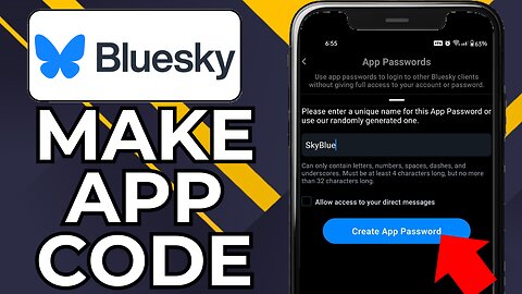 HOW TO CREATE APP PASSWORD ON BLUESKY SOCIAL