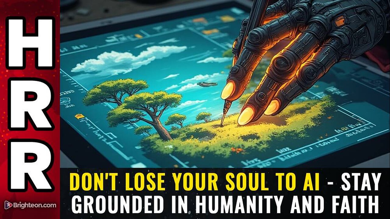 Don't lose your SOUL to AI - stay grounded in humanity and FAITH