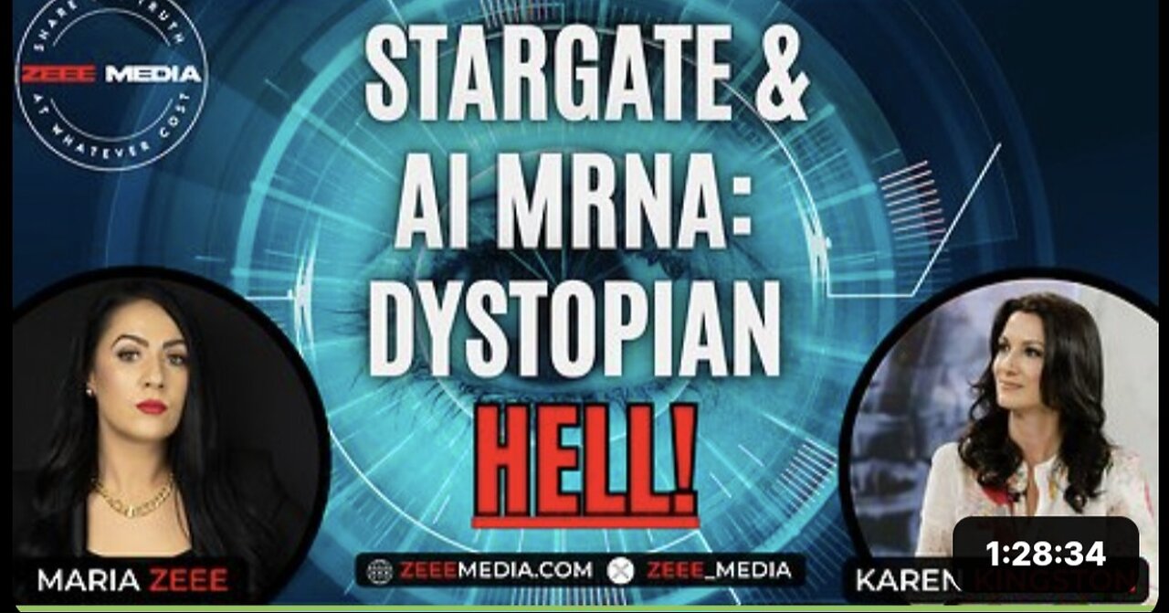 Stargate & AI mRNA: Dystopian HELL! ~ Karen Kingston