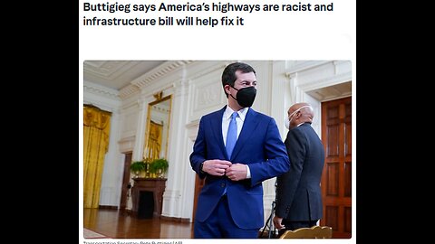 Can't belive Pete Buttigieg wanted to spend $9 million on racist highways, you can't make this..lo