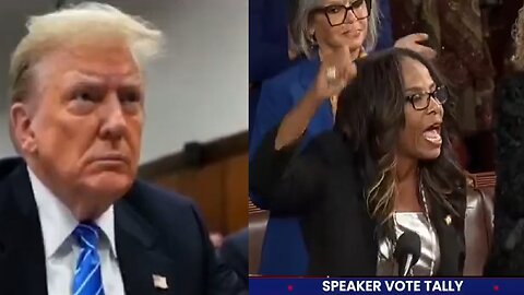 Why Trump Shouldn't Appear at NY Sentencing + Ghetto Rep. Black Woman Disrupts House Speaker Vote