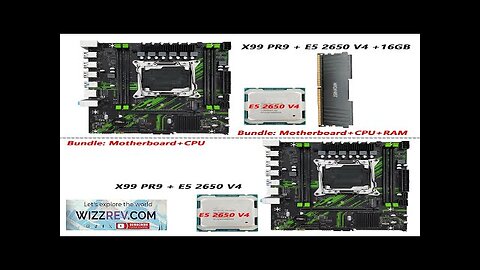 MACHINIST PR9 X99 Motherboard Set Kit LGA 2011-3 Xeon E5 2650 V4 Review