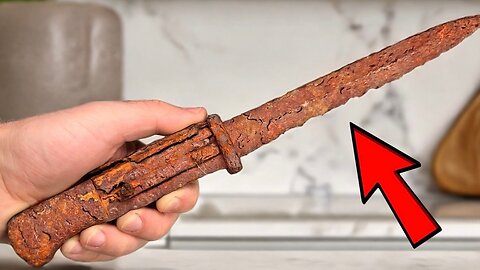 Rust is Peeling this Crusty Bayonet - Restoration from Old to Gold