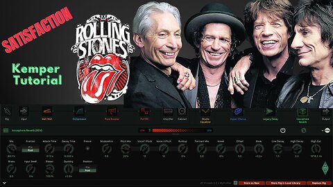 Amazing Rolling stones tone recreation kemper tutorial