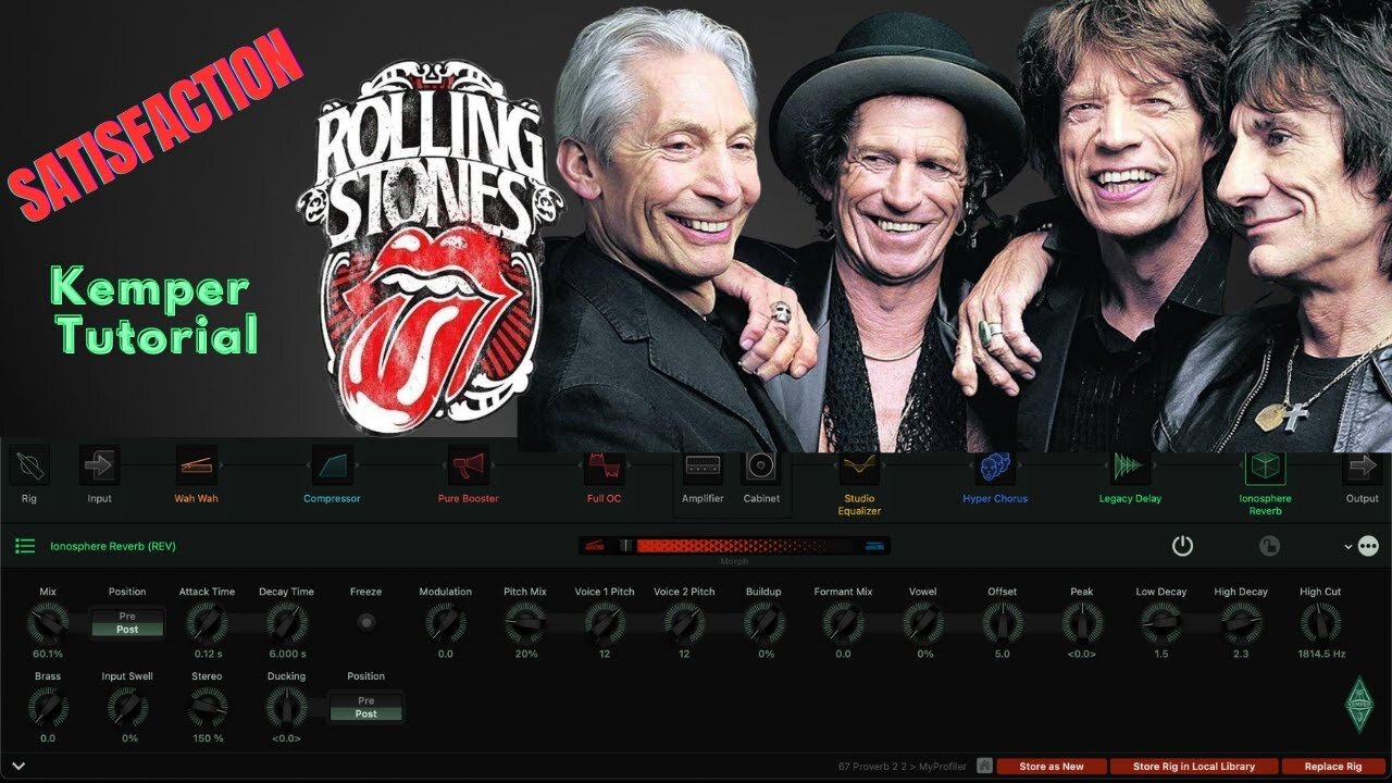 Amazing Rolling stones tone recreation kemper tutorial