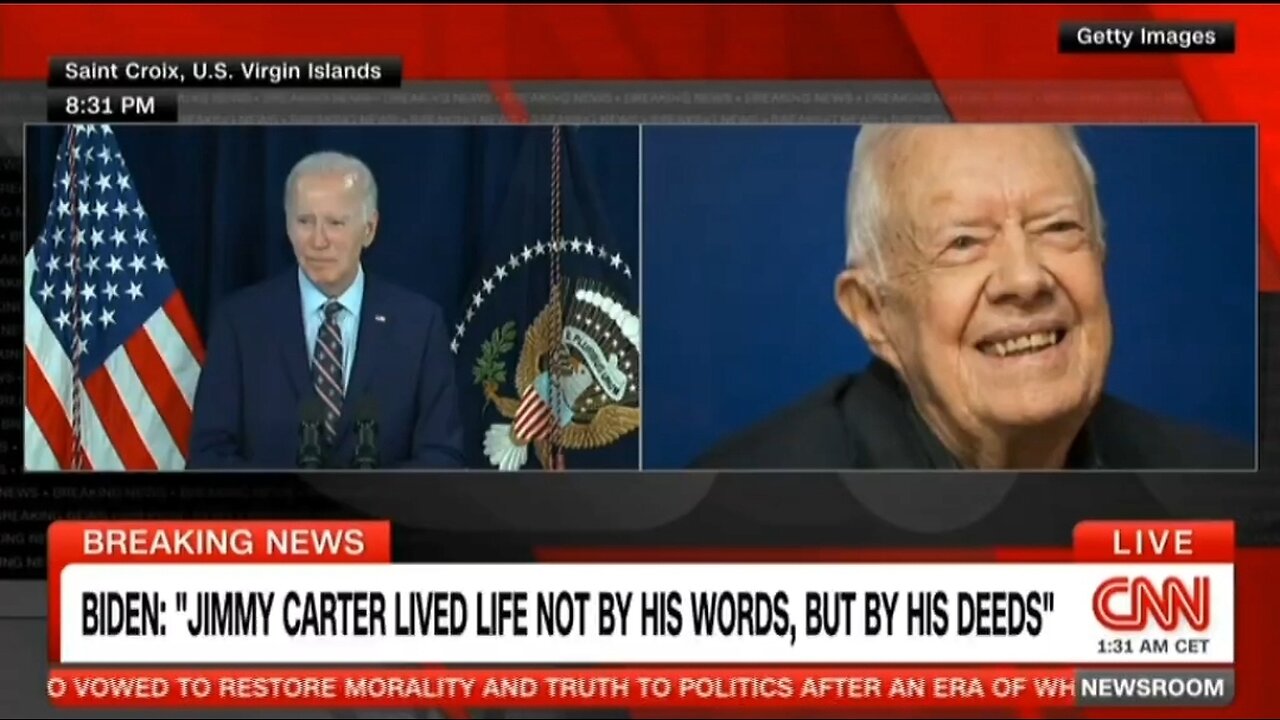 Biden: Trump Should Be Decent Like Jimmy Carter