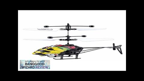 2.5CH Camouflage Graffiti USB Charging Electric Light RC Helicopter RTF Graffiti Review