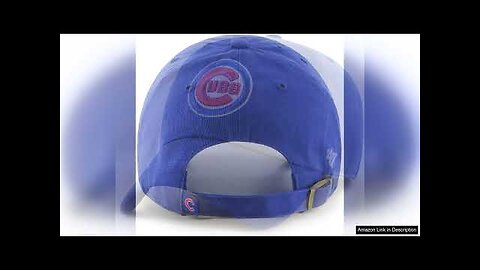 '47 Brand Chicago Cubs Clean Up MLB Dad Hat Cap Royal Review