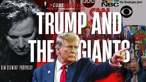 CodeBreakers Live: Kim Clement Prophecy - Trump And The Giants!