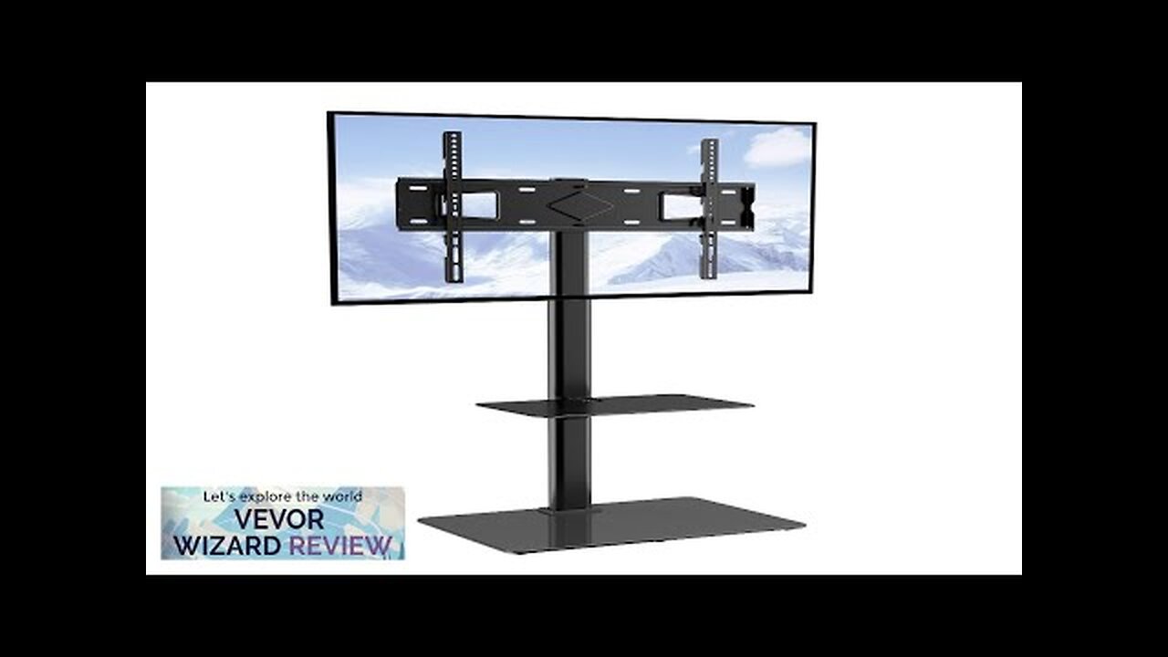 VEVOR TV Stand Mount Swivel Tall TV Stand for 32 to 65 Review