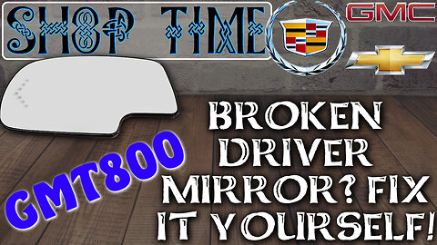 GMT800 DIY Driver's Mirror auto dimming for 2005 GMC Yukon Denali XL Fits 1999-2006 GM Trucks