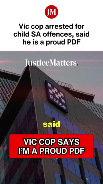 Vic cop arrested for child SA offences, said he’s a proud PDF. 720.mp4