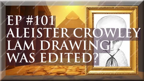 Unveiling the Mystery Behind Crowley's Drawing of Lam - Is it an Edited Artwork?