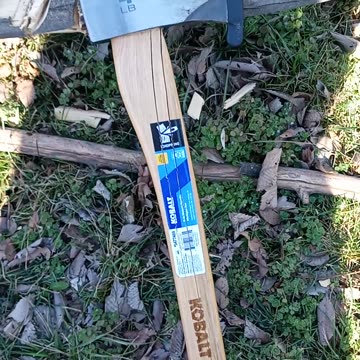Lowes Home improvement store Kobalt wooden Axe
